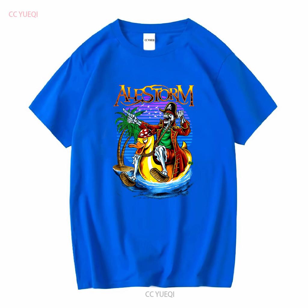 Alestorm Announce Spring US Tour Band For Fan S to XL T shirt vintage Washed Comfortable streetwear Breathable Casual