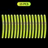 ATF1   Car Wheel Fluorescent Sticker Hub Sticker Reflective Warning for Cadillac ATS BLS CT4 CT5 CTS EXT ESCALADE SRX XT4 SLR XTS