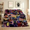 Spiderman Comics Flannel Blanket Throw Blanket Soft Warm Sofa Bed Camping Home Decor Unique Christmas Gift C9211838