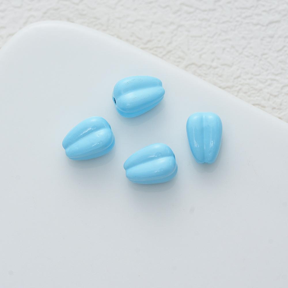 Цвет сплава Бутон Сделай сам Аксессуары Ручная работа Ювелирные изделия Разделитель бусин в виде цветка тюльпана Материал для бисерного ожерелья Цепочка для мобильного телефона