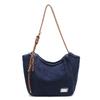 Denim Bag Women's 2025 New Fashion Fashion One-shoulder Crossbody Bag Large Capacity Student Commuter Tote Bag