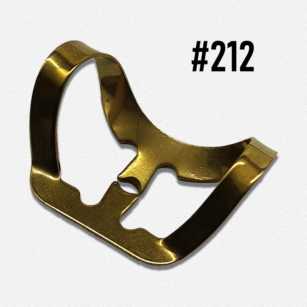 1 шт. Титановое покрытие, самые популярные стоматологические зажимы для плотин, резиновый барьерный зажим для реставрации зубов, резиновый материал из нержавеющей стали