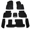Комплект ковриков Clazzio 3D Type для 1-7-местного автомобиля, НОВЫЙ резиновый, черный CX-8 H29(2017)/12~R4(2022)/12 EZ-7041 [5EEZC7041K]