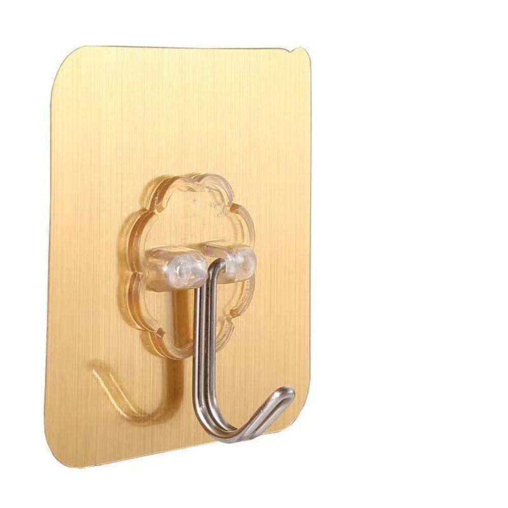 1/3 шт. Прозрачные самоклеящиеся крючки Большая нагрузка Настенные дверные вешалки Бесшовный подвесной крючок