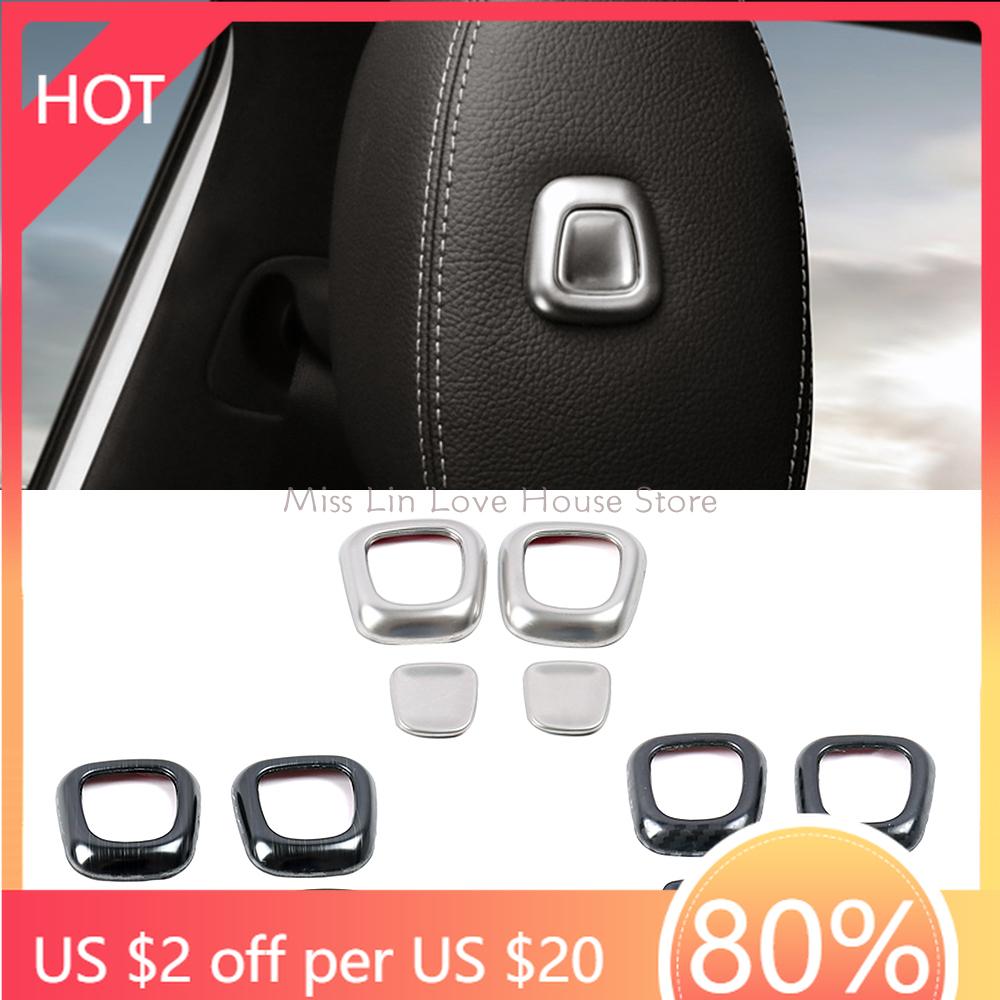 2025 Hot Racing Grills For Mercedes Benz A B CLA GLA GLB Class 2020 2021 2022 Car Head Pillow Headrest Lifting Adjust Switch But