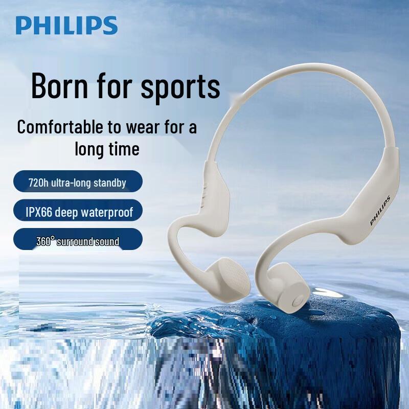 Philips Спортивные наушники с костной проводимостью TAA6609C