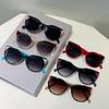 Oversized Cat Eye Sunglasses Women Fashion Vintage Patchwork Rim Gradient Shades Trendy Brand Design Anti-UV Sun Glasses