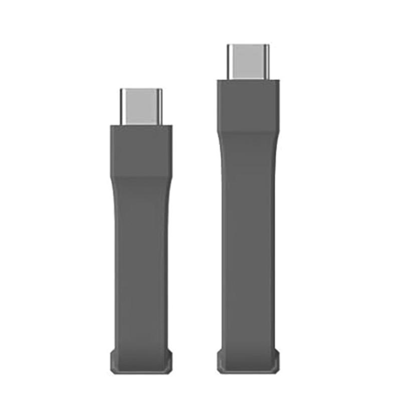 Кабель для быстрой зарядки Type C для смартфонов, ноутбуков, USB C, плоский кабель, 40 Гбит/с данные, видео 8K/60 Гц, зарядка 60 Вт/100 Вт/240 В