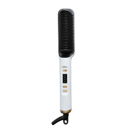 Щипцы для завивки двойного назначения Портативный быстрый нагрев Изолирующий слой Интеллектуальный контроль температуры Красота Инструмент Универсальная электрическая расческа для выпрямления волос