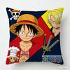 Наволочка с принтом персонажа из аниме One Piece, любимого фанатами. Декоративная наволочка для спальни, гостиной и энтузиастов аниме