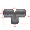 42mm/60mm/75mm Car Heater Air Vent Ducting Connector Closable Open Regulatin Y / T / L Branch For Webasto Diesel Parking Heater