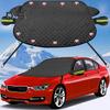 Car Windshield Snow Cover with Magnets Frost Freeze Sun Protection Reflective Universal Auto SUV Winter Front Windscreen Ice Cover Guard Protector