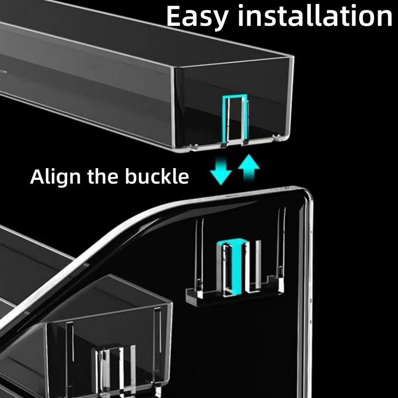 Прозрачная акриловая подставка для косметики 3-7 ярусов, полка для хранения макияжа, парфюмерии, кукол, декоративная стойка для лаков для ногтей, декор для дома и офиса