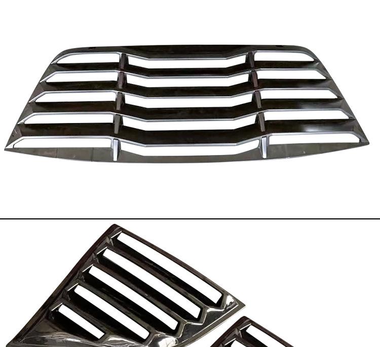Rear & Side Window Louvers for 2015-2022 Dodge Challenger SRT Demon Hellcat