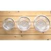 [.co.jp Exclusive] Nagao Bowl Heat-Resistant Cook Bowl, 27cm, 4500ml, and Colander Set, Made in Japan