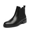 Женские ботинки Placck из натуральной кожи Челси Плюс hei37, Черные, Водонепроницаемые, Размеры,
