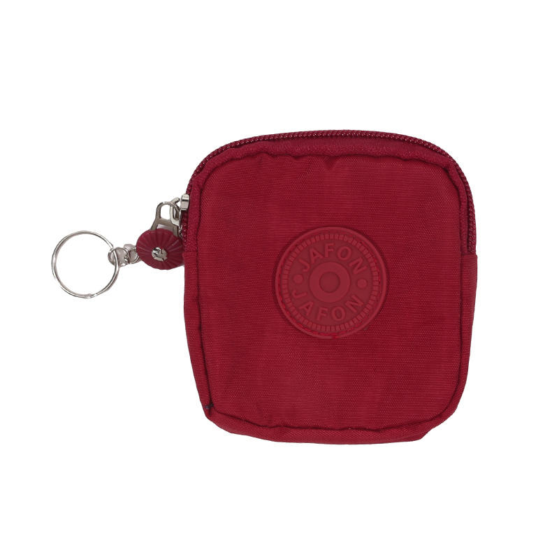 Дорожный кошелек для монет Стеганый держатель для ID Ключница Кошелек для монет Многофункциональный держатель для карт Портативный Водонепроницаемый Кошелек для повседневного использования