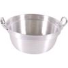 Nakao Aluminum Manufacturing Aluminum King Hammered Cooking Pot (with Measuring Scale) 30cm
