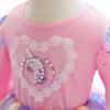 2024 New Spring Autumn Toddler Daily Girls Dresses Long Sleeve Sequin Unicorn Princess Costume Tutu Party Xmas Gift 3-10 Years