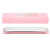 Professional Mouthorgan Harmonica Diatonic Harp C Key Stainless Steel Cover Plate 24?HolePink