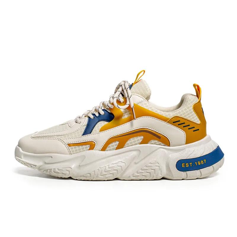 2024 Мужские повседневные кроссовки для ходьбы Модные дышащие сетчатые мужские кроссовки на платформе для бега Обувь для мужчин Zapatillas Hombre