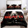 Beat It Iconic Dance Print 3Pcs Bedding Setduvet Cover With 2 Bedropillowcase Home Birthday Gift
