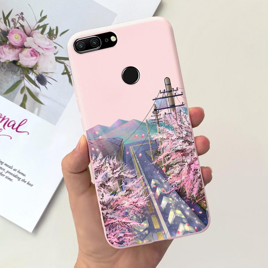For Honor 9 Lite Case Popular Flower Slim Soft Silicone Coque Phone Cover For Honor 9 Lite LLD-AL10 LLD-L31 Fundas Honor9 Bumper