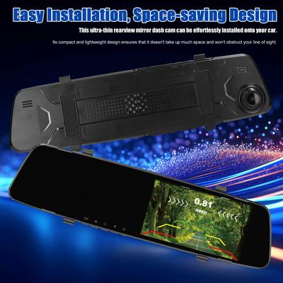 Видеорегистратор 1080P с 4 датчиками парковки, радары заднего хода, передняя и задняя двойная камера, вождение