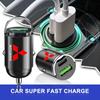 Автомобильное зарядное устройство 100 Вт/200 Вт с USB Type-C для быстрой зарядки, автомобильные аксессуары для Mitsubishi Lancer, Lancer ASX, Outlander 2 3, Pajero.