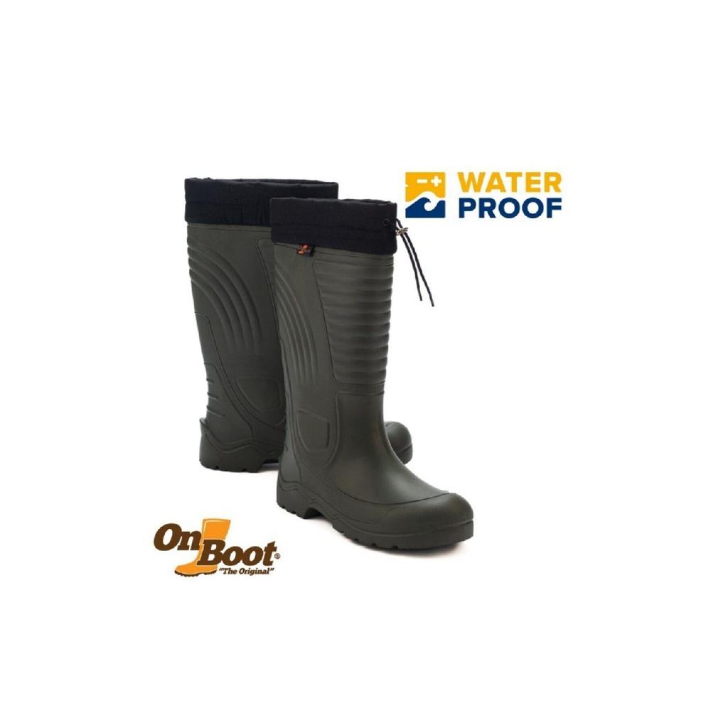 Onboot Eva Thermal Легкие водонепроницаемые охотничьи рабочие ботинки с длинной завязкой, дождевые садовые сапоги 2005 г.