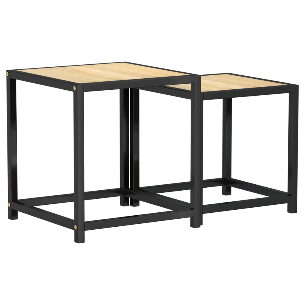 Side Tables (2 pcs) MDF Sonoma Oak