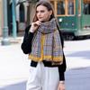 20252025 Scarf Winter Explosion Shawl Scarf Long College Style Autumn and Winter with Thickened Blanket