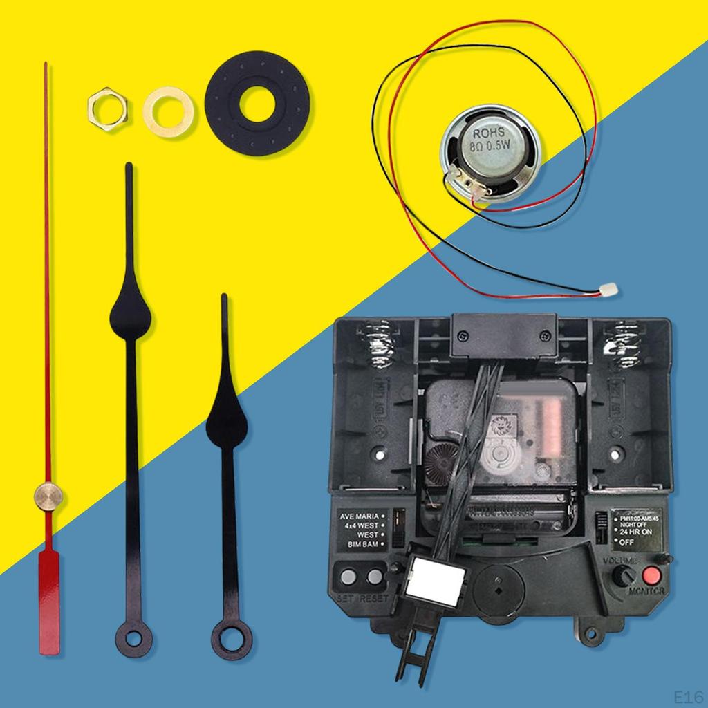 Механизм движения часов, со стрелками, бесшумный механизм музыкальной шкатулки, наборы инструментов для ремонта, изготовление длинных деталей
