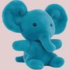 Jellycat Серия «Животные джунглей» Послушный слон Мягкая кукла Плюшевая кукла 15 см