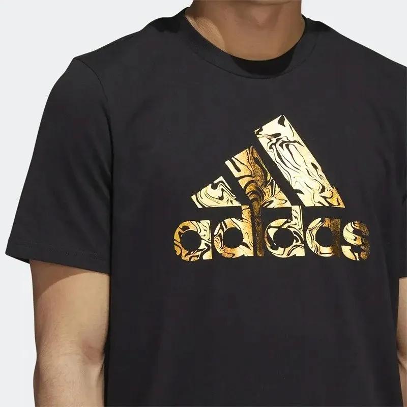 Adidas Black T-Shirt Men' Foil Hk9157