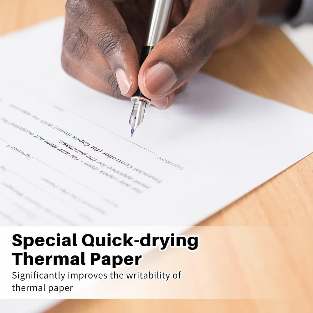 Термобумага A4 для печати, термопринтер для печати этикеток для M08F A4, бумага для печати букв, термобумага для печати, 200 шт.