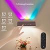 LED Magnetic Night Light Wall Lamp, 3 Color Temp, Touch & Remote Control, 2200mAh Timer Dimmable Light, 360° Rotation with Screw