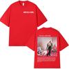 Rapper Theodora Mega Bbl album graphics 100%Cotton music Tshirt Men 2026 New Summer Hip hop unisex Short sleeve shirt fan gifts