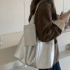 Модная корейская женская сумка-тоут 2025 года большой вместимости - Подмышечная одноплечевая сумка-ведро