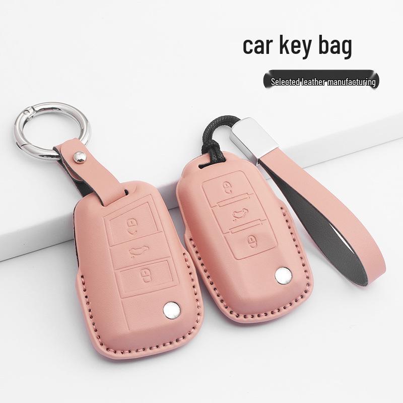 Чехол для ключа Volkswagen для Sagitar, Bora, Magotan, Golf, T-Roc, Tiguan L, Passat, Lavida