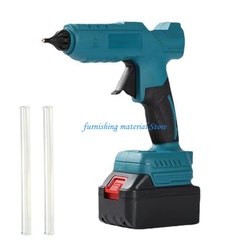 Y5GD Battery Power Cordless Hot Glues Guns Fast Heating Ergonomic Electric Heat Guns