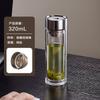 TeMeiKe High-End Double-Layer Transparent Glass Cup