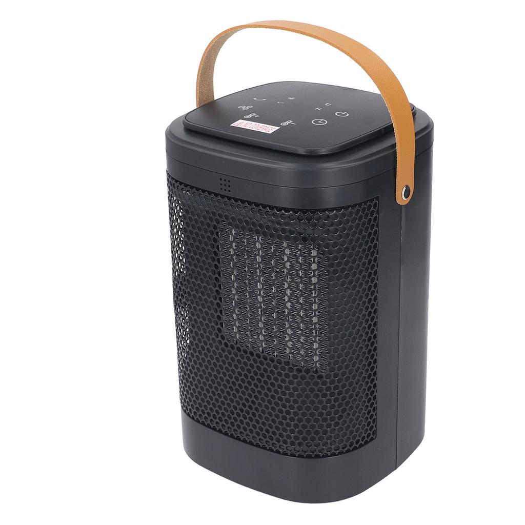 Электрический обогреватель холодного и теплого воздуха с сенсорным экраном и функцией умного таймера, осциллирующий портативный обогреватель с 