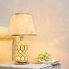 European Luxury Crystal Table Lamp Warm Romantic Ins Bedroom Nightstand Lamp Simple and Fashionable Decoration Night Light