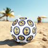 Club America Size 5 Soccer Ball, Machine-Stitched PVC, Durable & High Bounce, All Ages Fit, fan merchandise, matches & outdoor use.