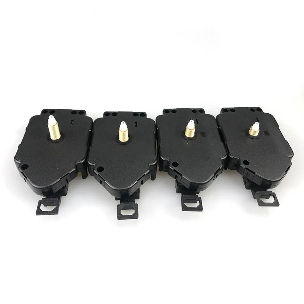 6168 Black Swing Clock Movement For Wall Clock Assembly DIY Projects Includes All Hardware Shaft 23.5mm Thread 15mm