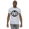 Marvel Mens Iron Man Chest Logo T-Shirt