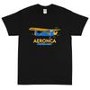 Футболка с изображением самолета Aeronca Defender Custom - Персонализированная с вашим номером N#