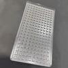 SDXING 200-Cell Square PET Blister Trays (10-Pack)