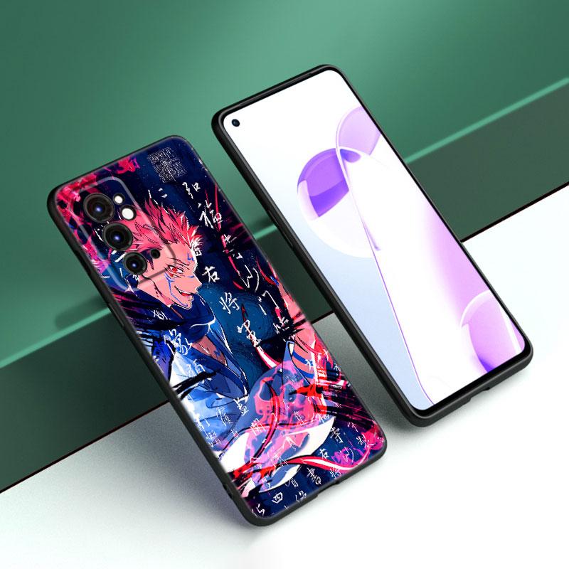 Чехол для телефона с аниме Sukuna Jujutsu Kaisen для OnePlus 7T 8T 9RT 10R Pro 6T Nord 2T CE2 N10 N20 N100 N200 ACE 5G, мягкий черный чехол
